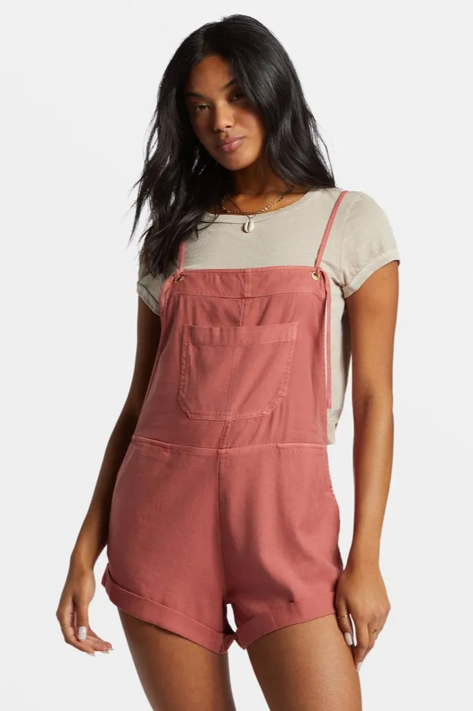 BILLABONG Wild Pursuit Short Overalls - More Colors Available