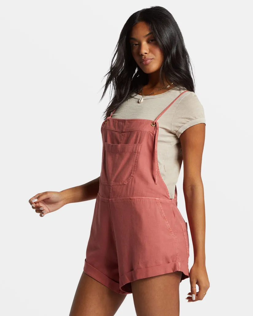 BILLABONG Wild Pursuit Short Overalls - More Colors Available