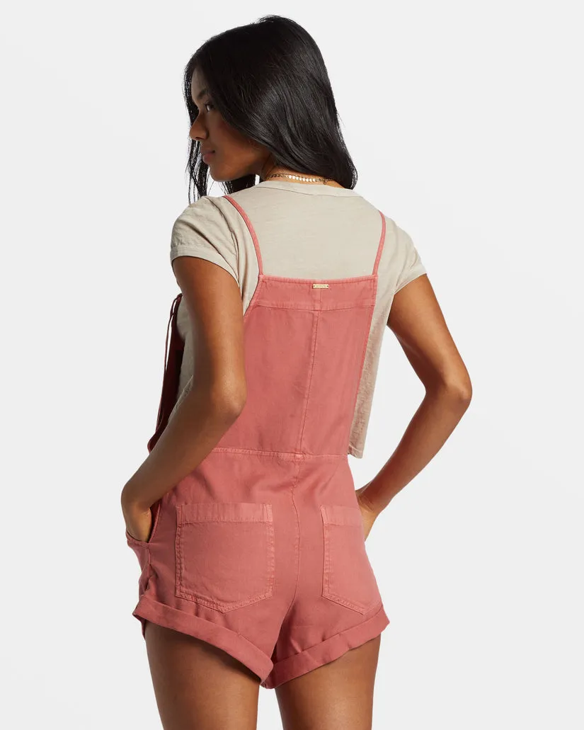 BILLABONG Wild Pursuit Short Overalls - More Colors Available