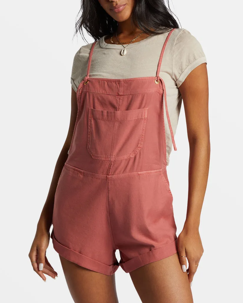 BILLABONG Wild Pursuit Short Overalls - More Colors Available