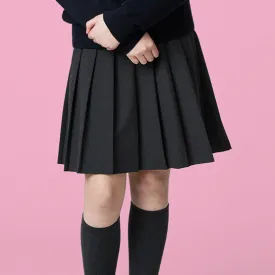 Girls Pleated School Skirt