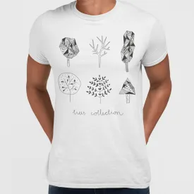 Hand Drawn Tree Collection T-shirt