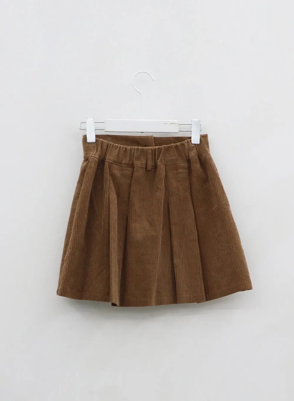 High Waist Pleated Mini Skirt BO12