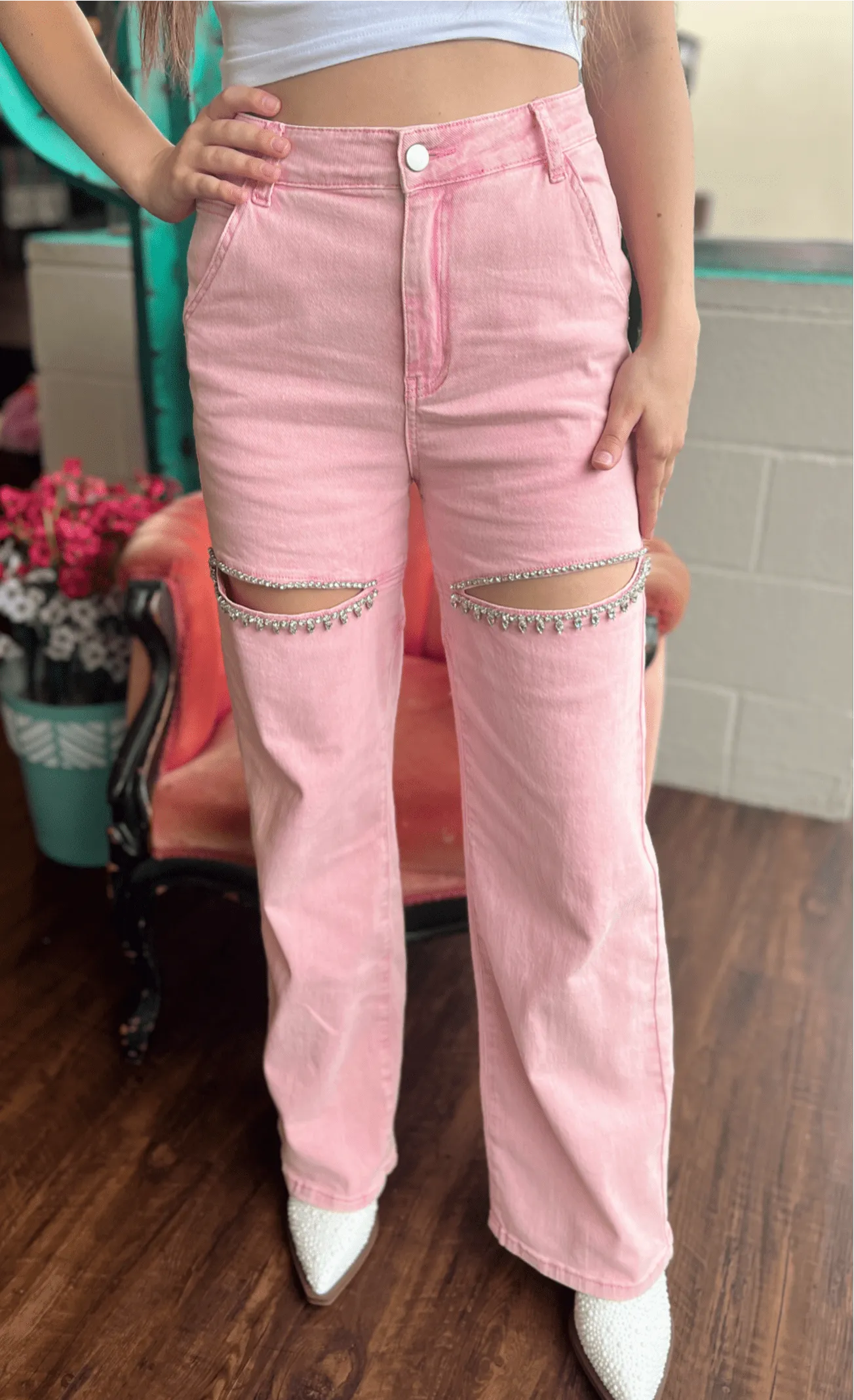 T Swift Rhinestone Jeans - 3 color choices