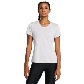 UA Tech Short Sleeve V-Neck Twist Womens